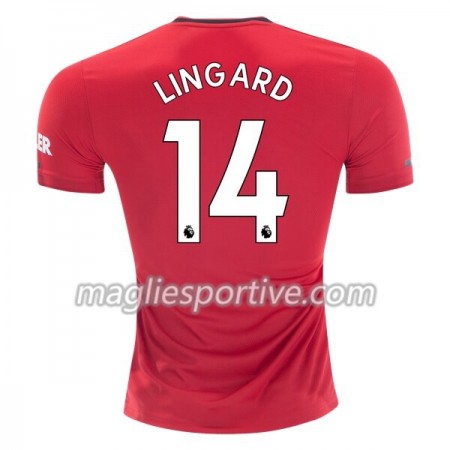Completo Calcio Manchester United Jesse Lingard 14 Divisa Prima 2019/2020